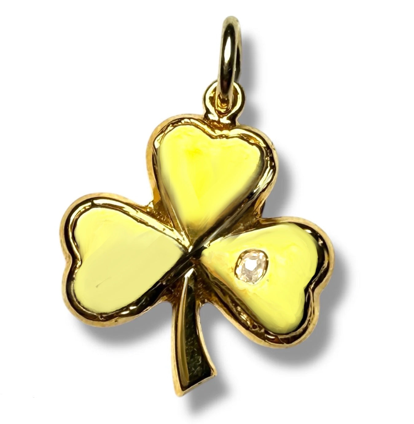 Elegant 9k Gold Pendant with Diamond – Timeless Design, Customisable Gemstones & Gold Tones