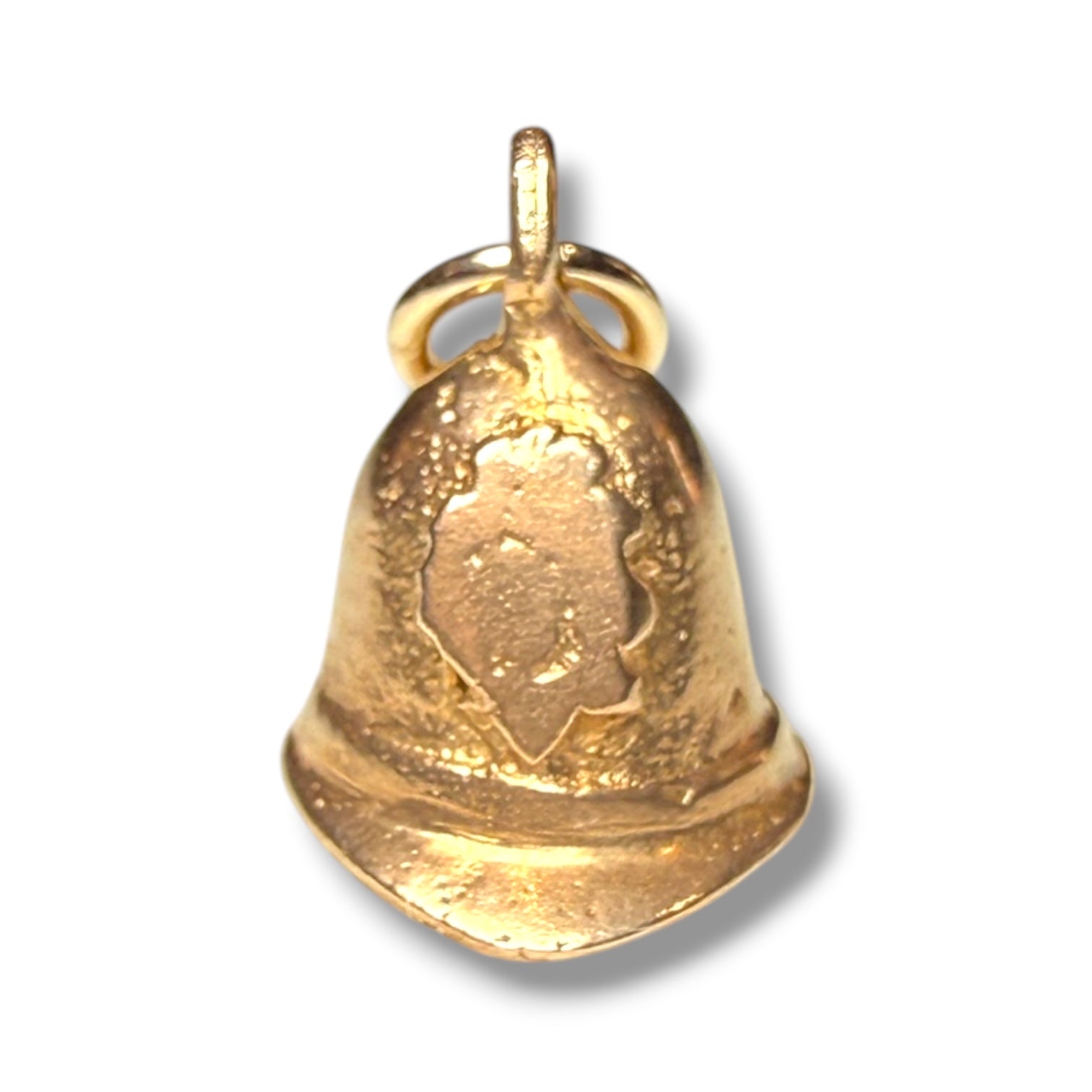 9k Gold Vintage Helmet Charm – 1.8g