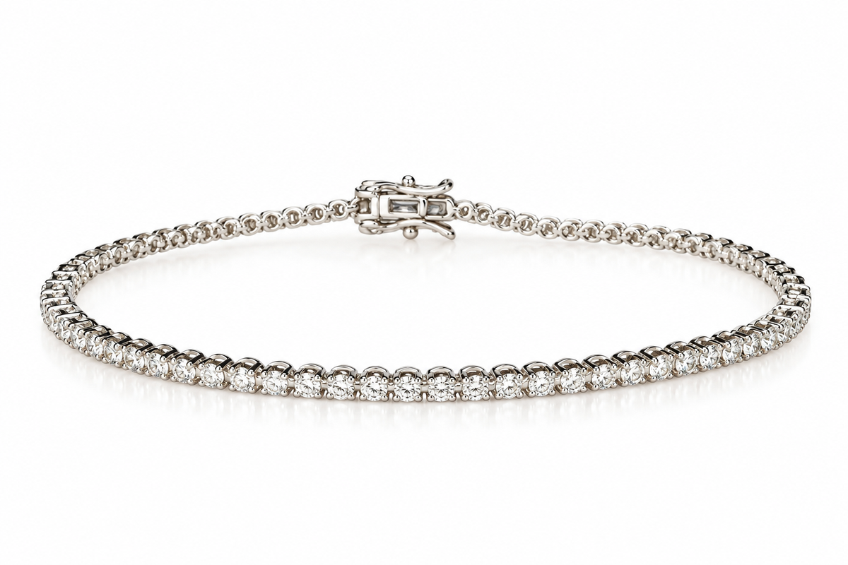 Diamonds 18k gold bracelet