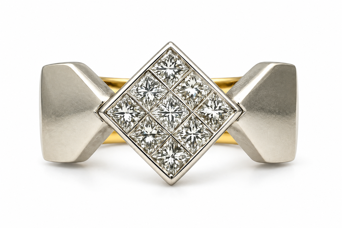 18k gold ring