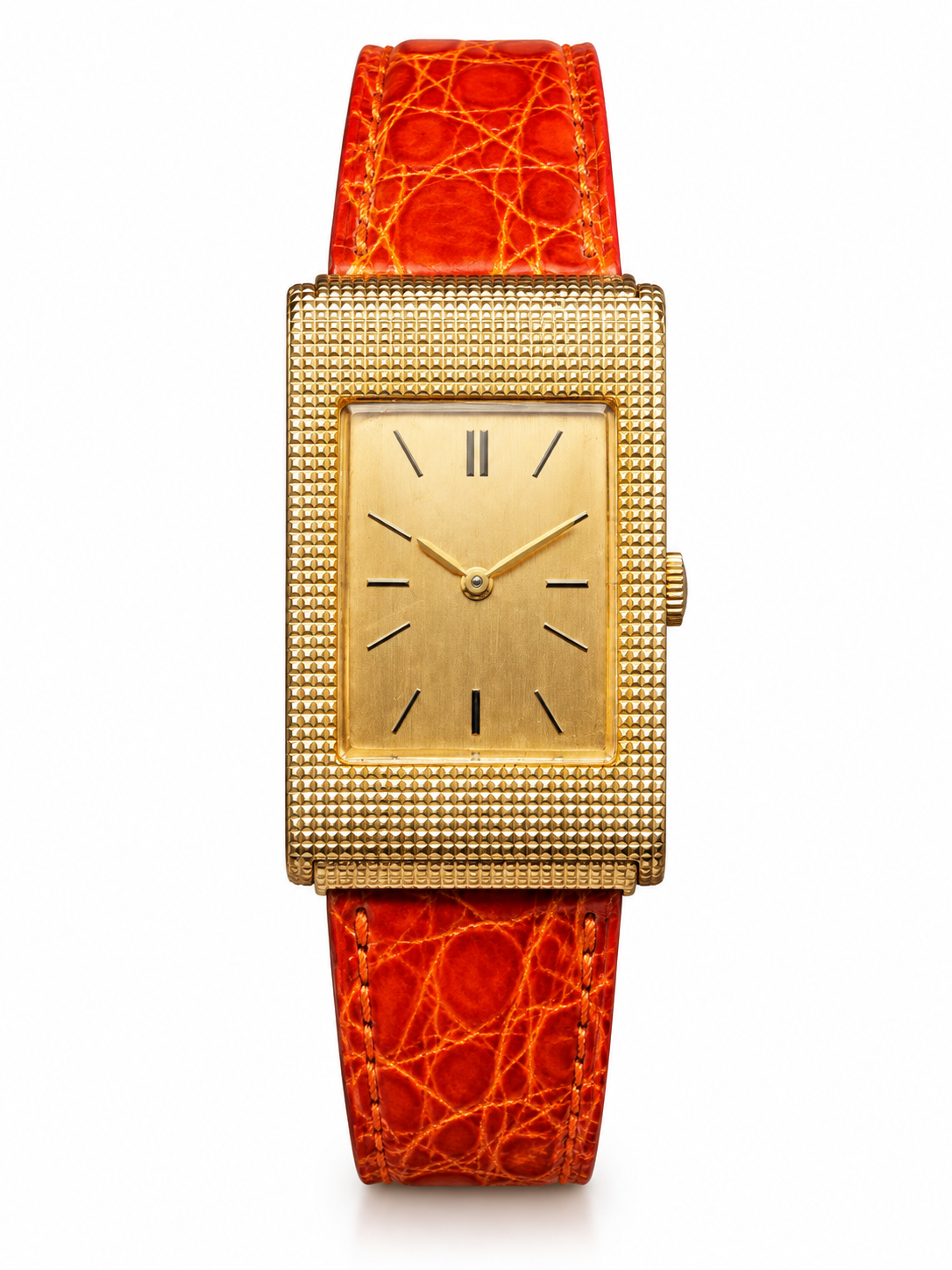 Elegant 18ct Gold Quartz Watch – Unmarked Masterpiece